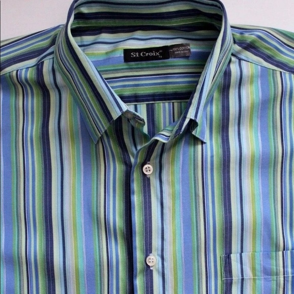 St.Croix Men’s Dress Shirt. Size Large NWT - Picture 4 of 6